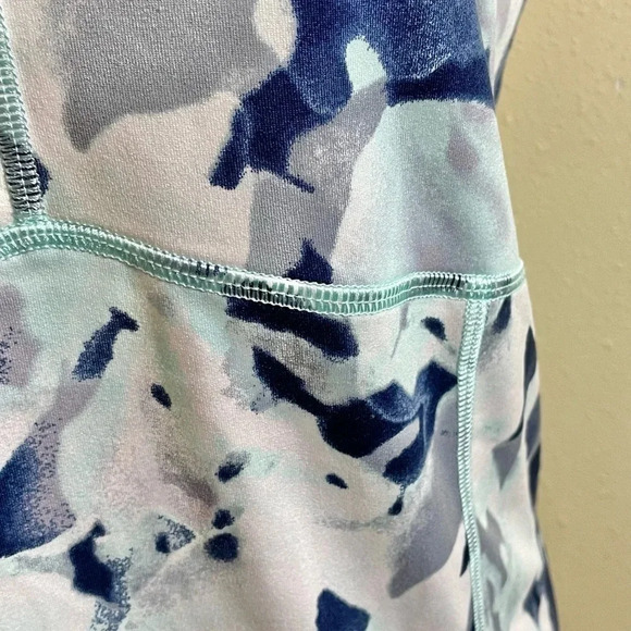 Natori N Size S Power Petals Tank Top Workout Lounge Mint Color - Picture 6 of 9